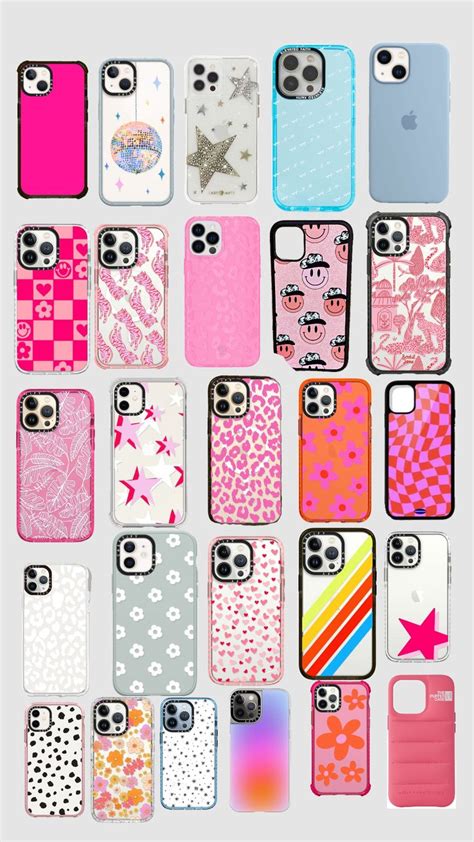 Many Different Colored Cases Are Arranged In A Gridlocked Pattern With