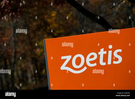 A Logo Sign Outside Of A Facility Occupied By Zoetis Inc In