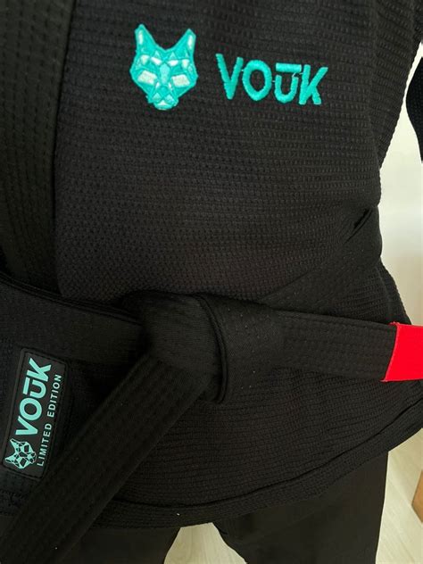 Kimono Vouk Jade Preto Verde Gua Soul Fight Shop