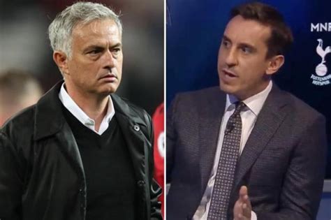 Manchester United Legend Gary Neville Rips Into Jose Mourinho For