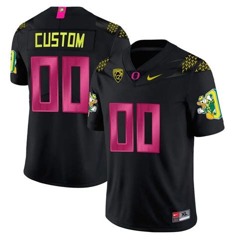 [available] Buy New Custom Oregon Ducks Jersey Cancer