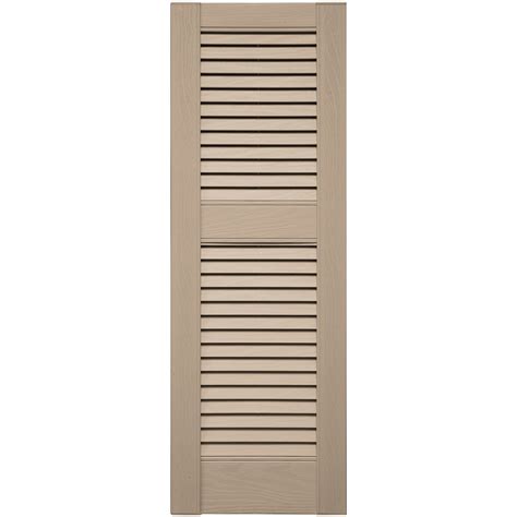 Exterior Window Vinyl Louver Shutters | Architectural Mall