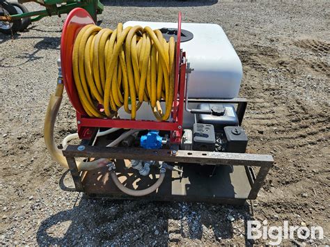 Lesco Portable Gas Powered Sprayer On Skid Bigiron Auctions