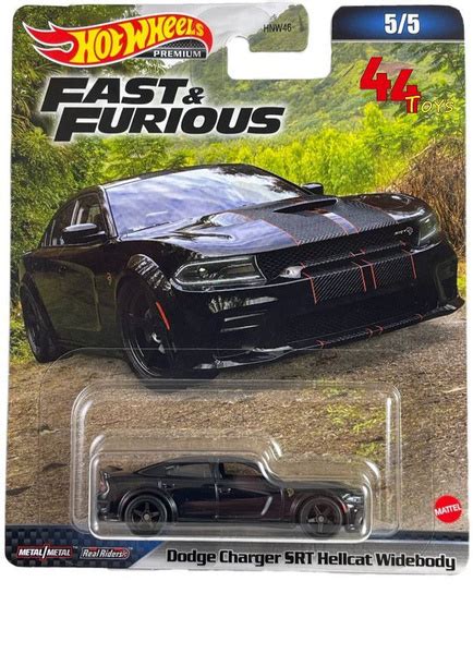 Машинка Hot Wheels Premium Fast And Furious Dodge Charger Srt Hellcat Widebody Хот Вилс