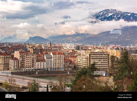 Old Town of Grenoble, France Stock Photo - Alamy