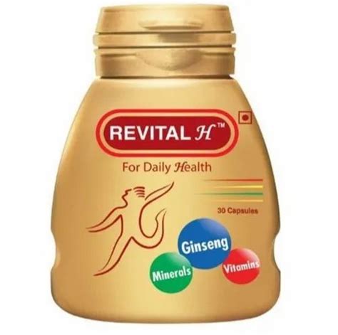 Revital H Capsules, Sunpharma at best price in Bahraich | ID: 23505571812