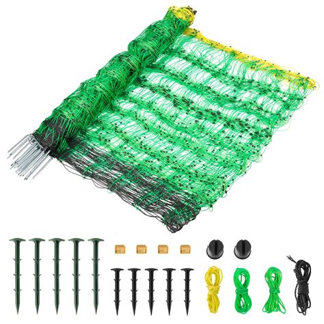 Electric Fence Netting 496 H X 164 L Pe Net Fencing