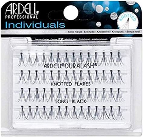 Ardell DuraLash Individual Long Flare Lashes Black 56 Ea Pack Of 6