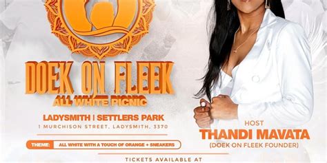 Doek On Fleek All White Picnic Ladysmith - Computicket BoxOffice