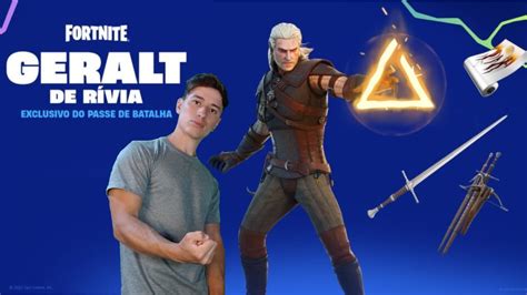 The Witcher Geraldao Da Massa Fortnite C Inscritos Temp Cap