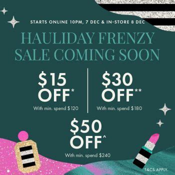 7 Dec 2023 Onward SEPHORA Special Sale SG EverydayOnSales