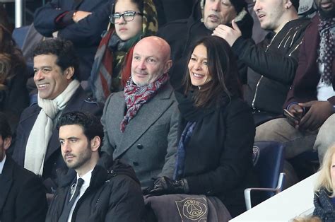 Photo L Ex Star Du Psg Ra Frank Leboeuf Et Sa Compagne Chrislaure