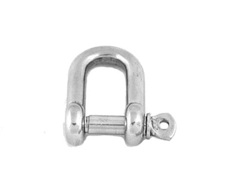 Dee Shackle G Stainless Steel All Sizes