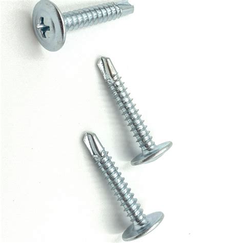 Stainless 8 X 3 4 Wafer Head Philips Self Drilling Screw Self