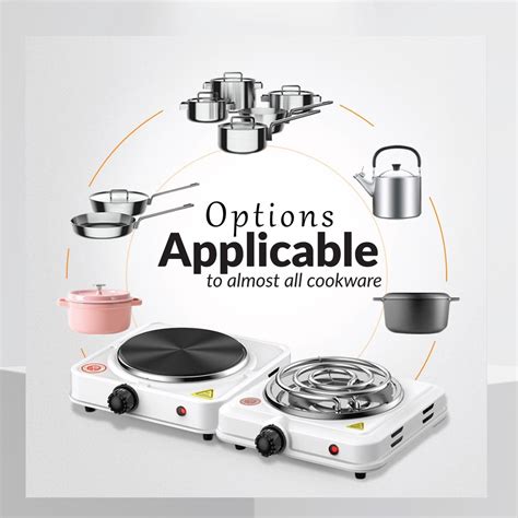 Single Hot Plate Electric Stove Mini Cooker Portable Travel Multifunction Cooking Dapur Memasak