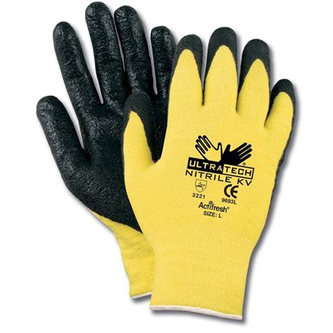 Mcr Safety 9693 Ultratech Kevlar Cut Resistant Work Glove Northern