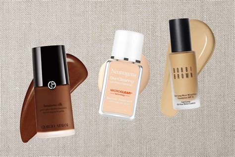 The Best Foundations For Acne Prone Skin Of