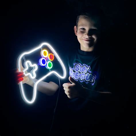 Неоновая вывеска Геймпад XBOX : Neo-nox