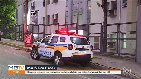 Homem é preso por suspeita de homofobia na Estação Vilarinho em Belo