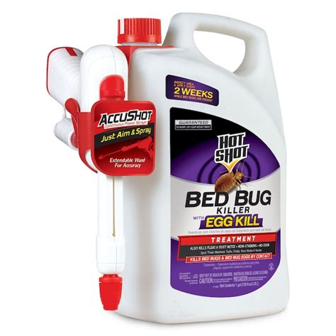 Hot Shot 1 Gallon Egg Kill On Contact Bed Bug Killer Ready To Use Hg 96518 At