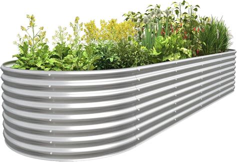 Amazon FRIZIONE 9FT L 3FT W 2FT H Raised Garden Bed Outdoor