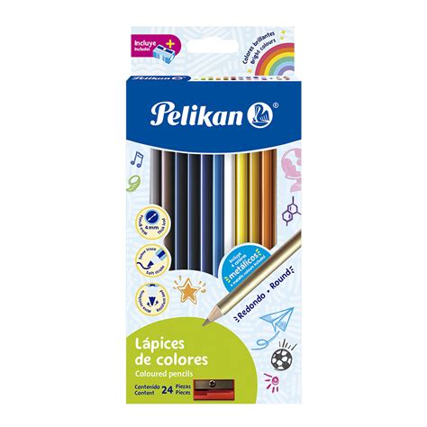 Lápices de colores redondos Pelikan