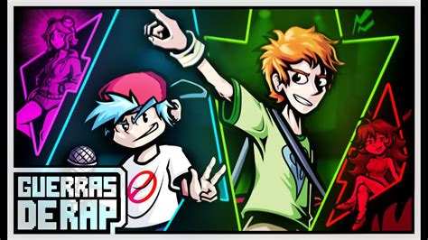 Scott Pilgrim Vs Boyfriend Fnf Guerras De Rap Ft Varios Youtube