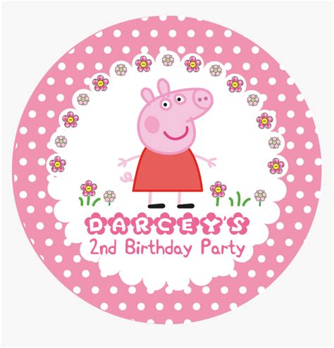 Peppa Pig Birthday Png Transparent Png Transparent Png Image PNGitem