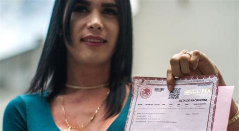 Si Eres Trans Saca Tu Acta De Nacimiento Con El Registro Civil