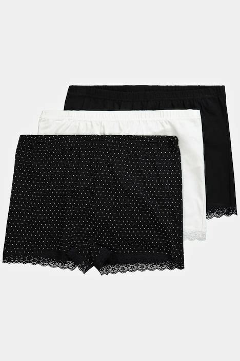 Set Van Panty Kant En Stippenmotief Panties Lingerie