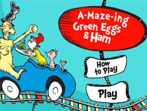 A-Maze-ing Green Eggs & Ham - Seussville