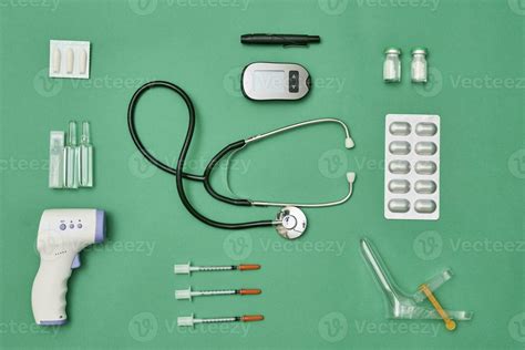 Various medical items and instruments composition 31176692 Stock Photo ...