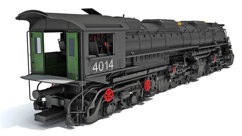 3D Steam Locomotive Big Boy Train Model - TurboSquid 2017067