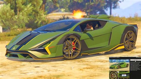 Minigun On Lamborghini Weaponized Ignus Customization GTA Update