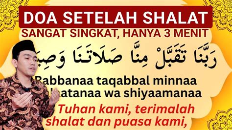 Doa Singkat Setelah Sholat Hanya Menit Gratis Buku Doa Youtube