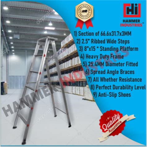 Commercial Aluminium Folding Ladder At Inr In Mumbai Hammer