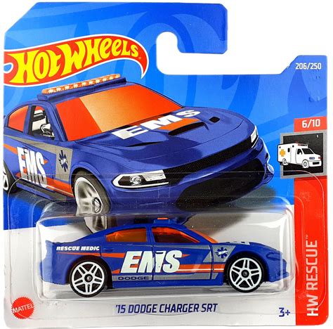 Купить HOT WHEELS MODEL 15 DODGE CHARGER SRT HW RESCUE отзывы фото и