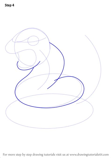 How to Draw Ekans from Pokemon (Pokemon) Step by Step | DrawingTutorials101.com