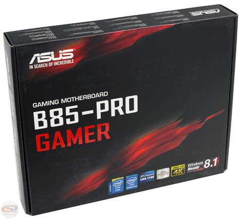 Motherboard Asus B85 Pro Gamer Review And Testing