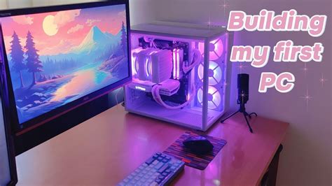 Building My First Gaming PC White Aesthetic 1000 Budget Build YouTube