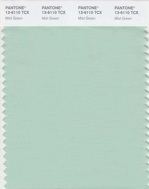 PANTONE Smart 13 6110X Farbmusterkarte Nebelgrün Amazon de Baumarkt