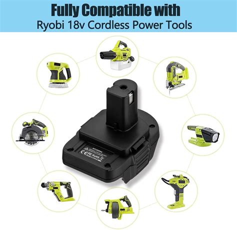 Convertidor MT20RNL para adaptador de batería Makita a Ryobi