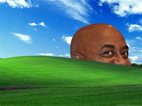 Download Meme Laptop Ainsley Harriott X Bliss Wallpaper | Wallpapers.com