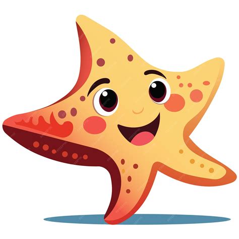 starfish with face 6