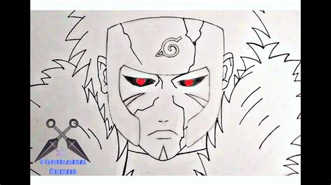 Tobirama Senju Reanimated Pencil Drawing Naruto Shippuden Youtube