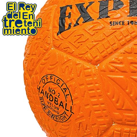 Pelota De Handball N Excelente Calidad Naranja El Rey Del