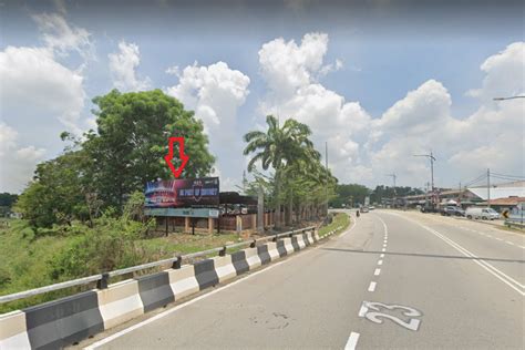 Firstboard 1 Sided Free Standing Billboard At From Bandar Tangkak To