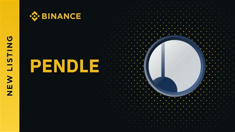 Pendle Jetzt Auf Binance Ein Game Changer F R Defi Block Builders De