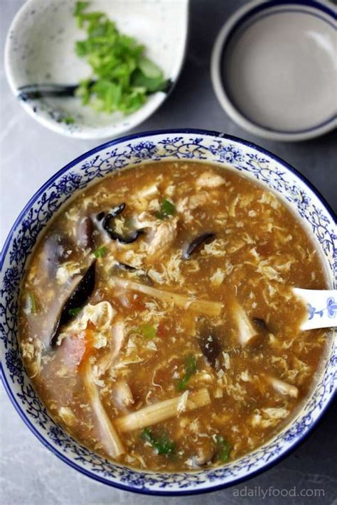 Hot And Sour Soup A Daily Food