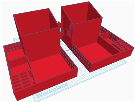 3d Printable Desk Organizer Caddy Stl File Only Office Accessories Desk Storage Etsy